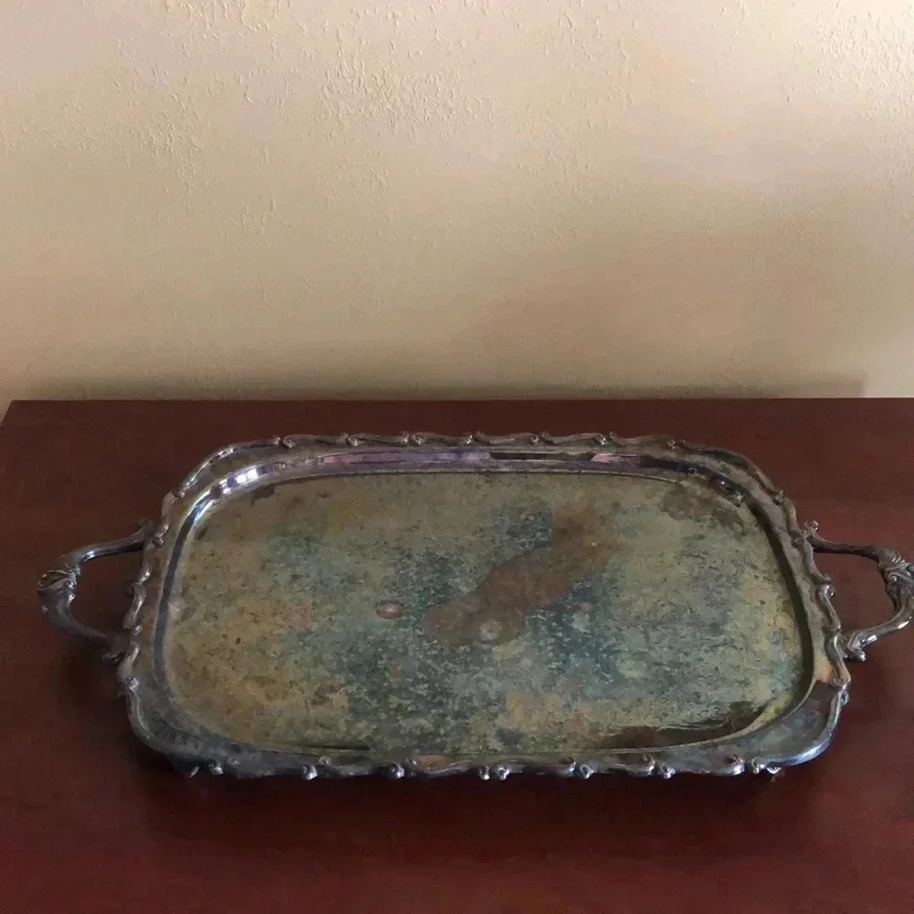 Silver plated Copper BSC‎ Tea Set
